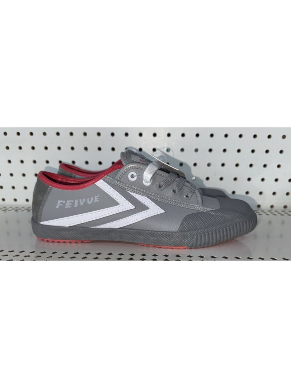 Feiyue X Staple 1920 Pigeon Mens Leather Athletic Shoes Sneakers Size 10 Gray